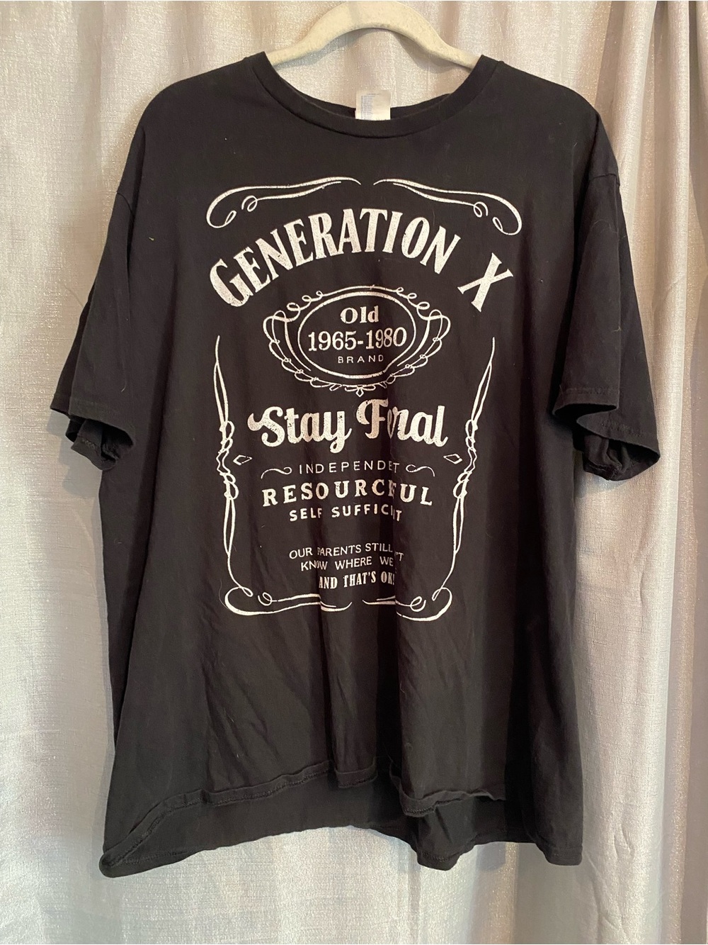 GENERATION X Black Graphic Tee - GENERATION X